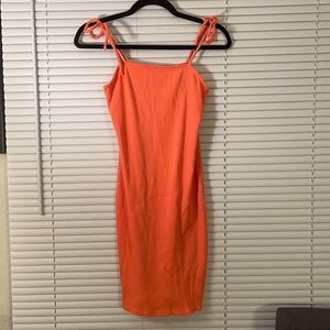 NWT Wild Fable Melon Tie-Strap Sundress Size M